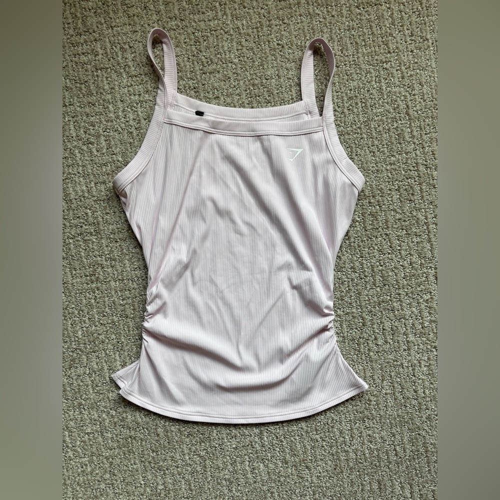 Women's Pink Gymshark Tank Top